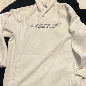 Nike Men's White Performance Hoodie